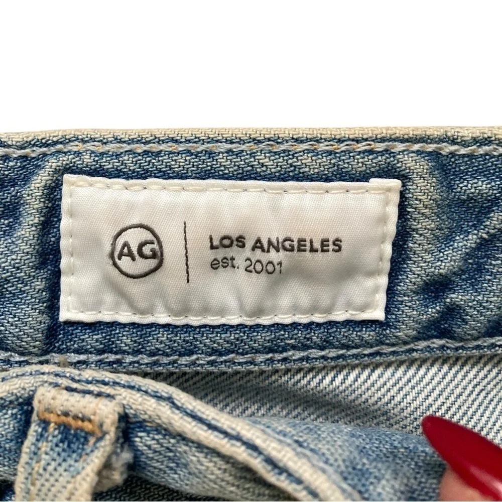 AG Knoxx High Rise Baggy Boyfriend Jeans NWT Denim Relaxed - Picture 7 of 12